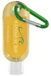 Aloe Vera Gel With Carabiner - 1.9 Oz.