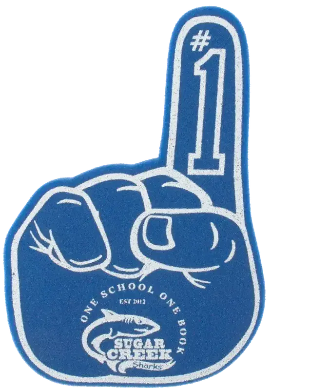 Custom #1 Foam Hand Mitt (12")