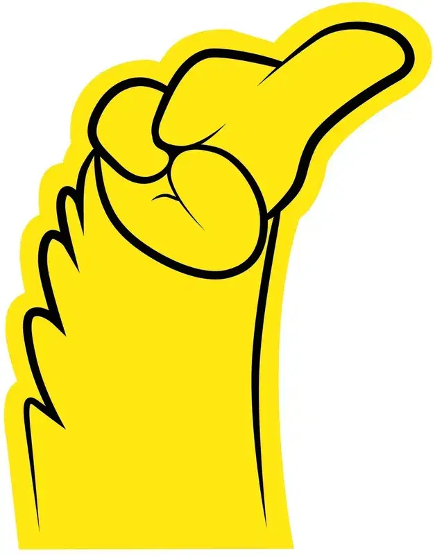 #1 Mascot Hand