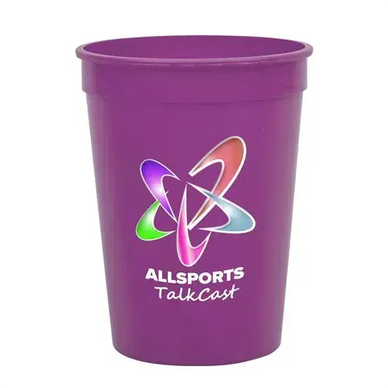 Cups-On-The-Go 12 oz. Stadium Cup with Digital Imprint