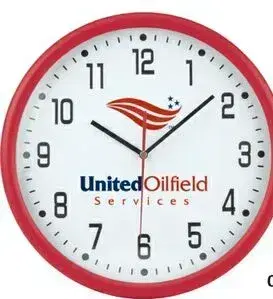 12" Round Thin Frame Wall Clock