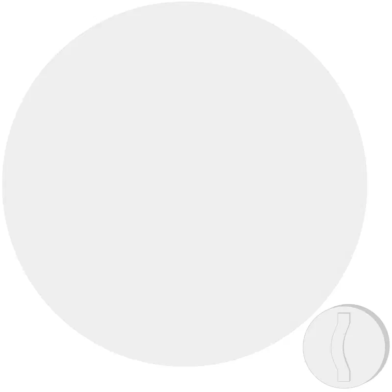 14" Round Shield with Handle
