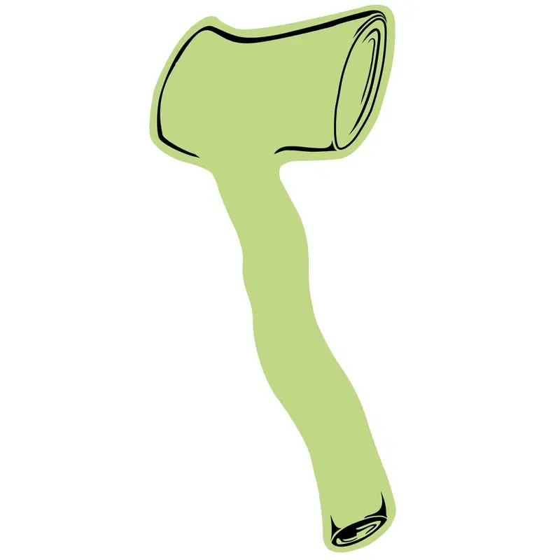 15 1/2" Foam Shillelagh Waver
