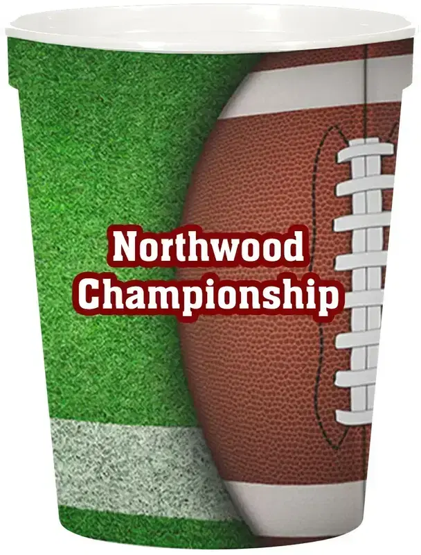 Full Color Big Game Stadium Cup - 16 Oz.