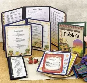 2-View Book Nylon Sewn Cover - (8.5" x 11")