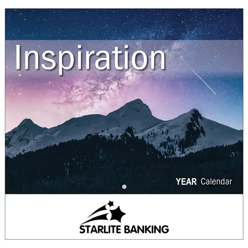 2023 Inspiration Wall Calendar - Stapled