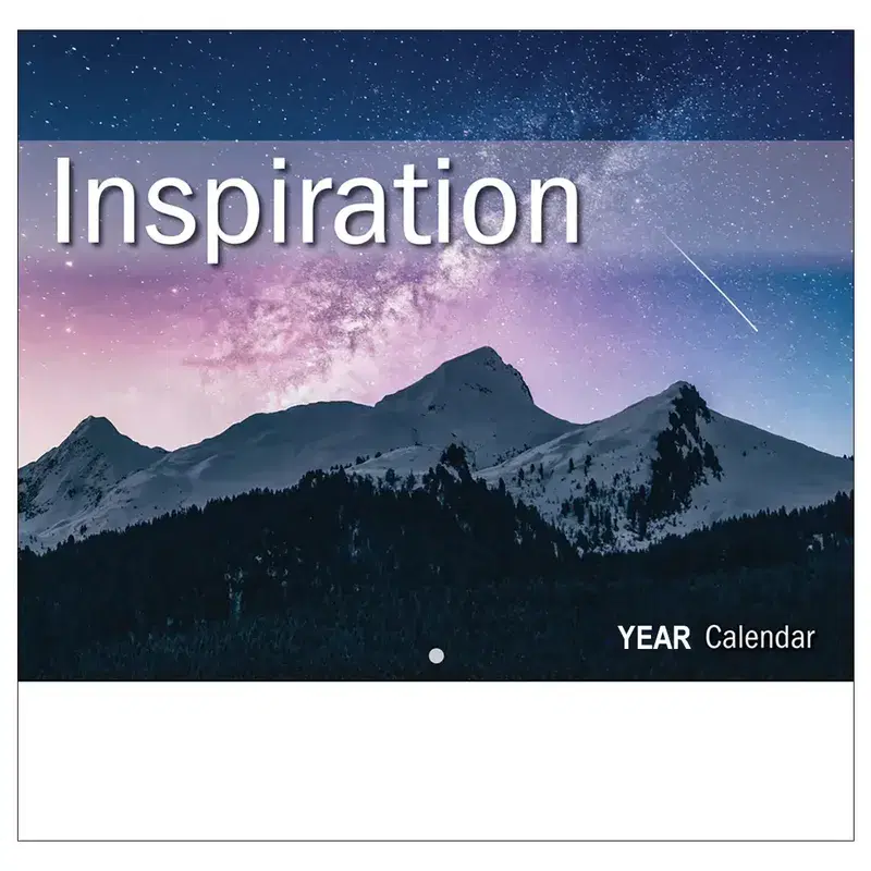 2023 Inspiration Wall Calendar - Stapled