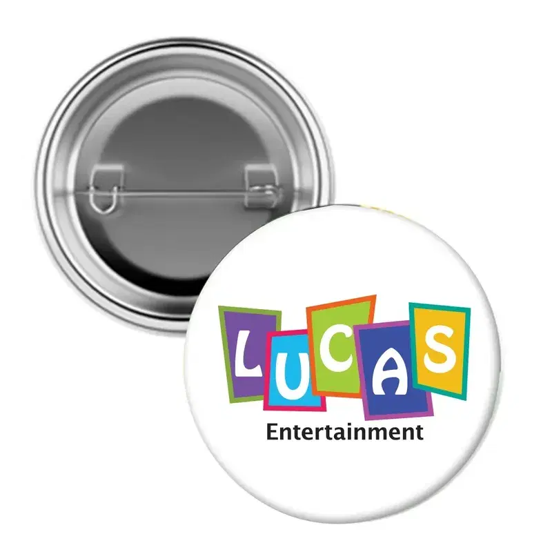Full Color Pin Back Button - 3"
