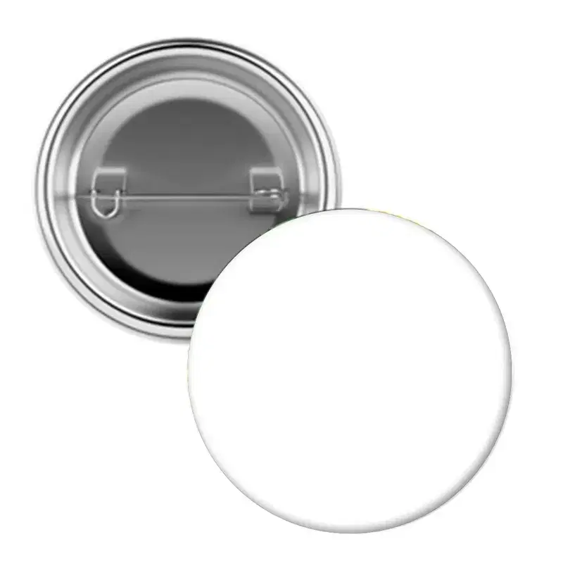 Full Color Pin Back Button - 3"