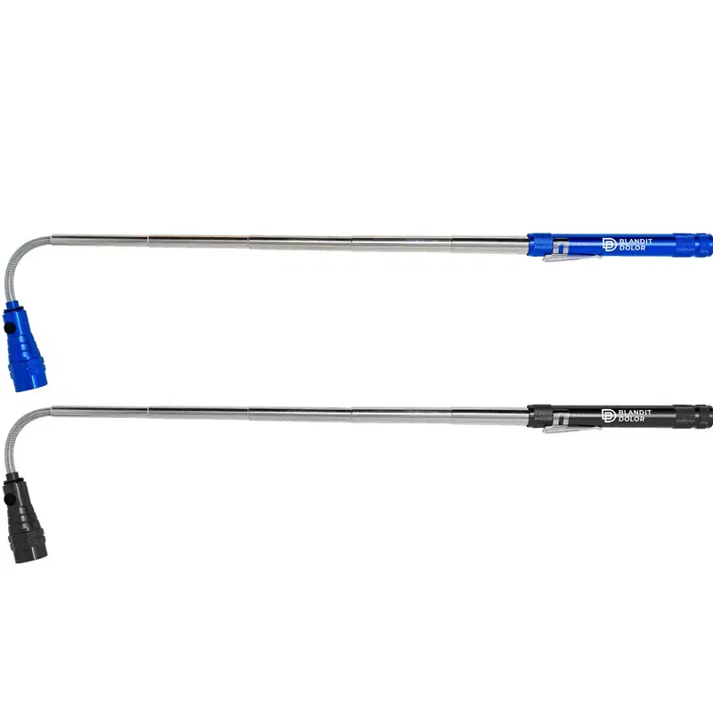 Imprinted 3 LED Telescopic Flashlight