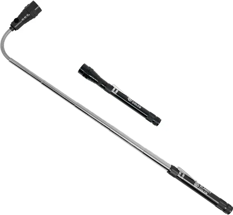 Imprinted 3 LED Telescopic Flashlight