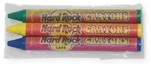 3 Pack Custom Crayons in Cello Wrapper