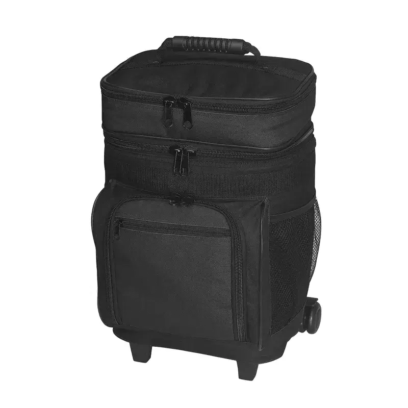 Logo 30 Can Rolling Cooler