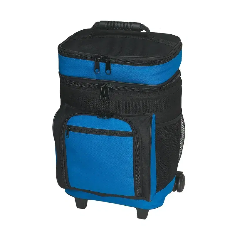 Logo 30 Can Rolling Cooler