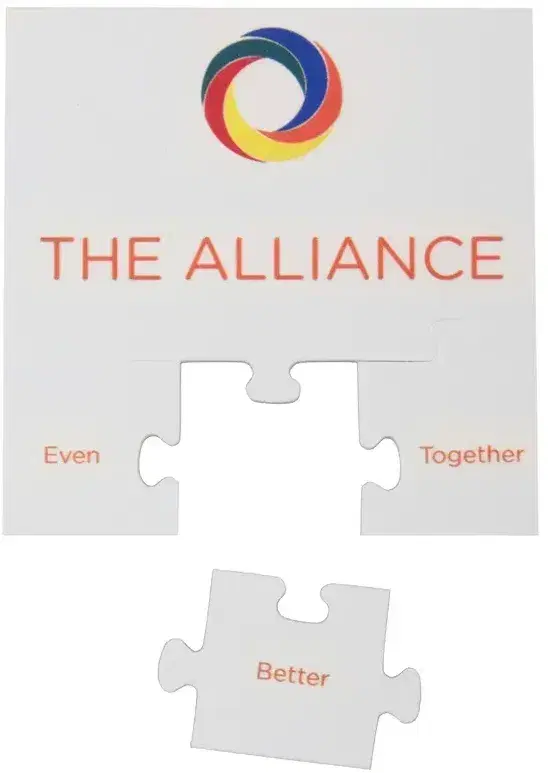 4", Five Piece Puzzle