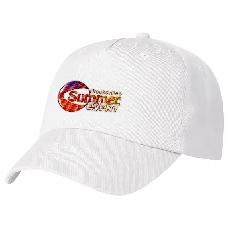 Logo 5 Panel Polyester Cap
