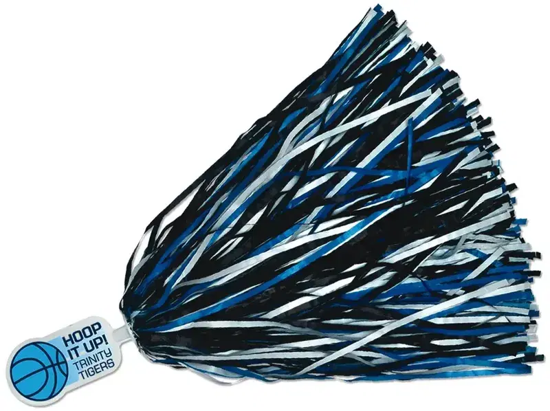 500-Streamer Pom Poms w/Mascot Handle