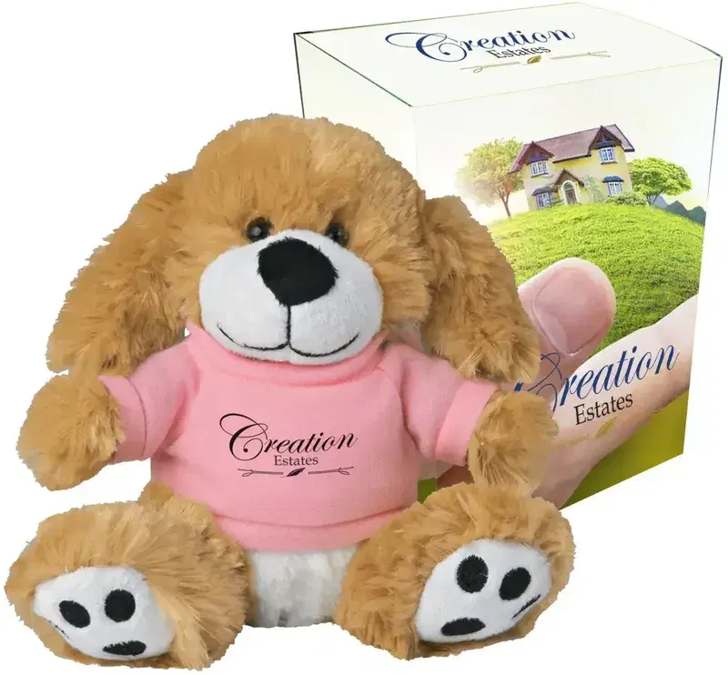 Big Paw Dog With Custom Box - 6"