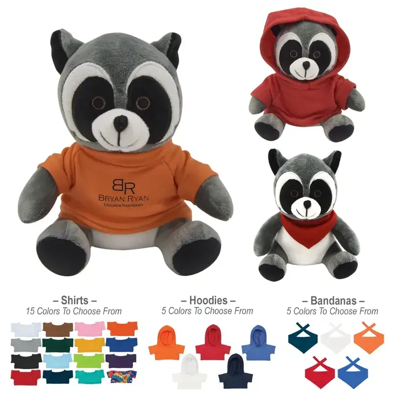 Promotional Rocco Raccoon - 6"