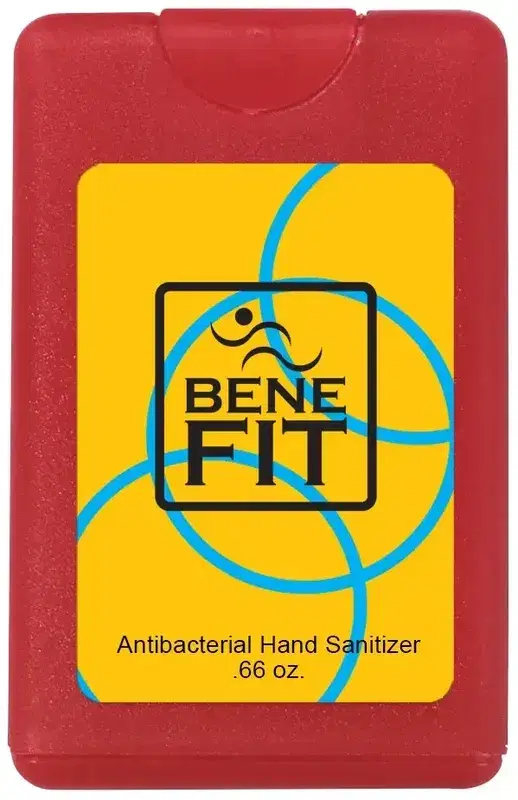 .66 Oz. Card Shape Hand Sanitizer