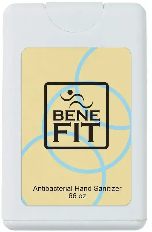 .66 Oz. Card Shape Hand Sanitizer