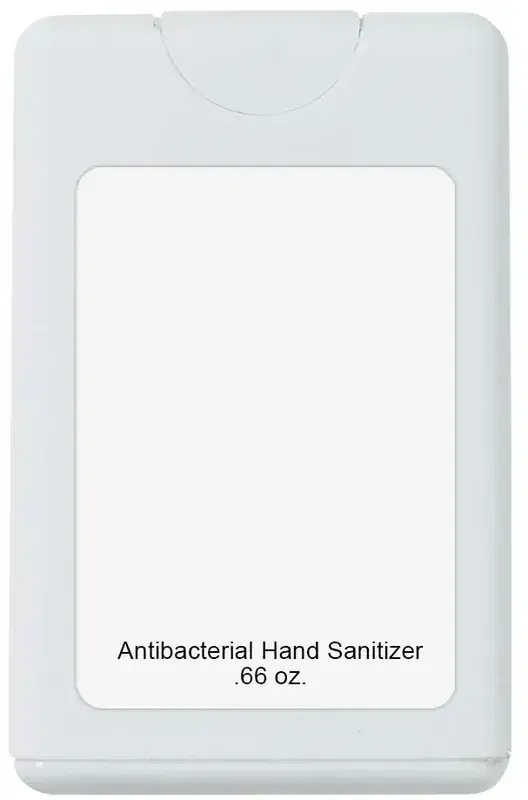 .66 Oz. Card Shape Hand Sanitizer