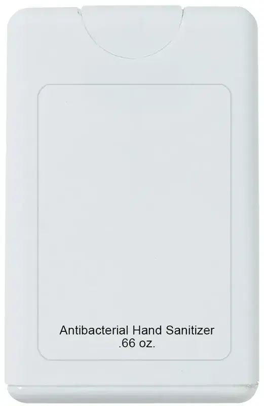 .66 Oz. Card Shape Hand Sanitizer