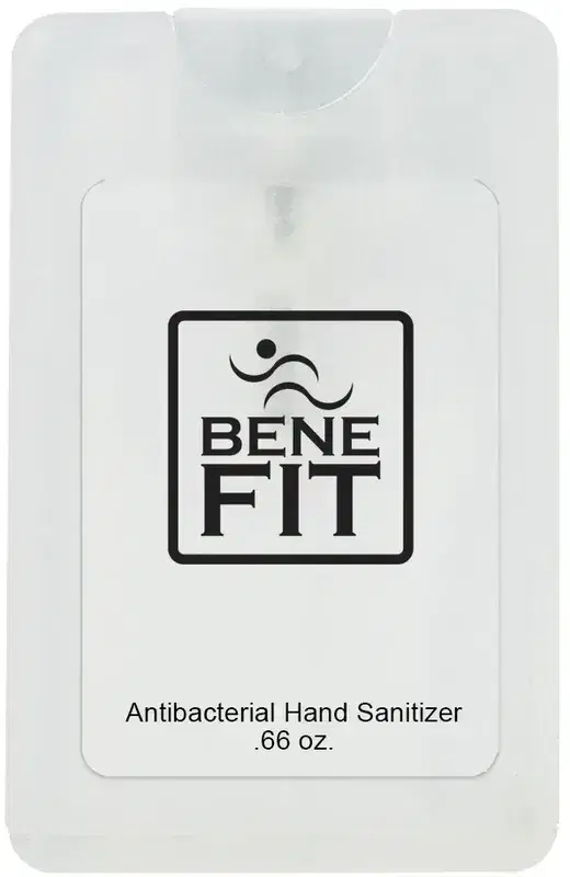 .66 Oz. Card Shape Hand Sanitizer
