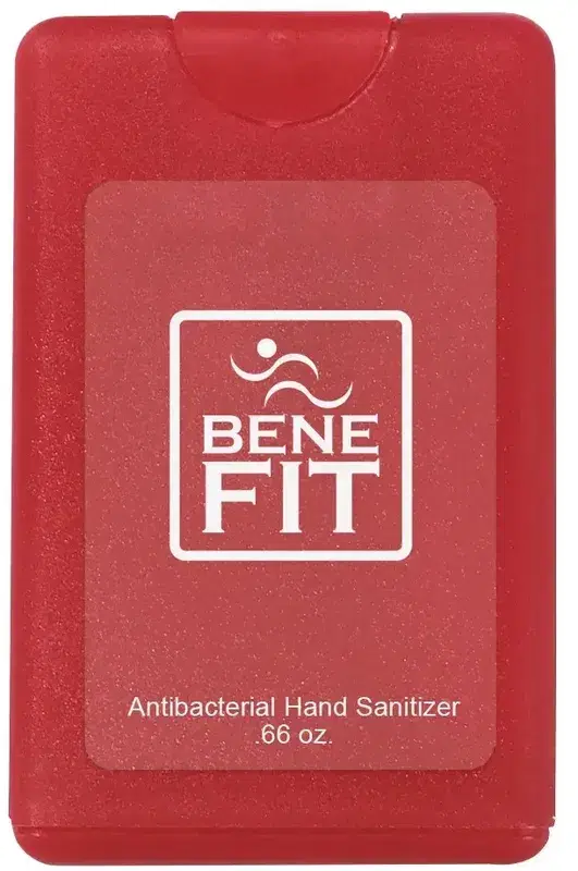 .66 Oz. Card Shape Hand Sanitizer