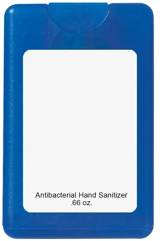 .66 Oz. Card Shape Hand Sanitizer