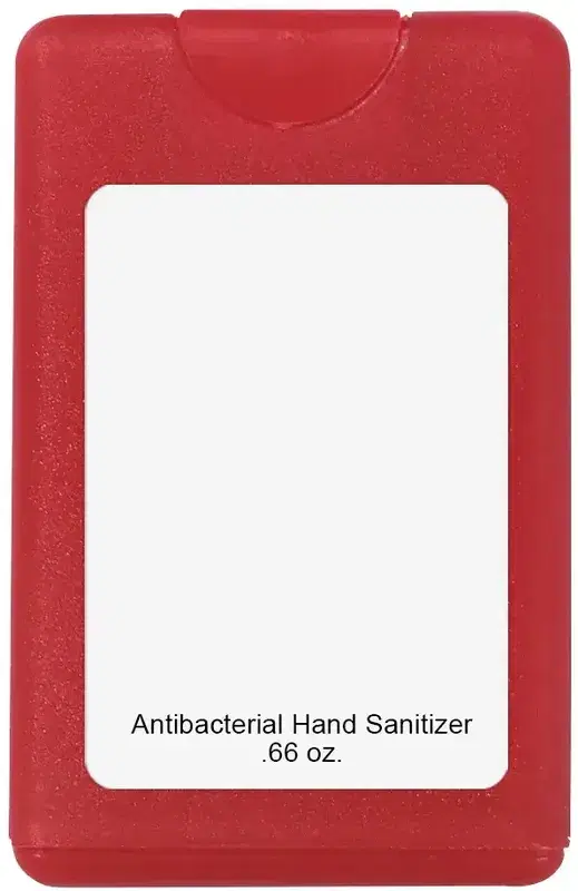 .66 Oz. Card Shape Hand Sanitizer