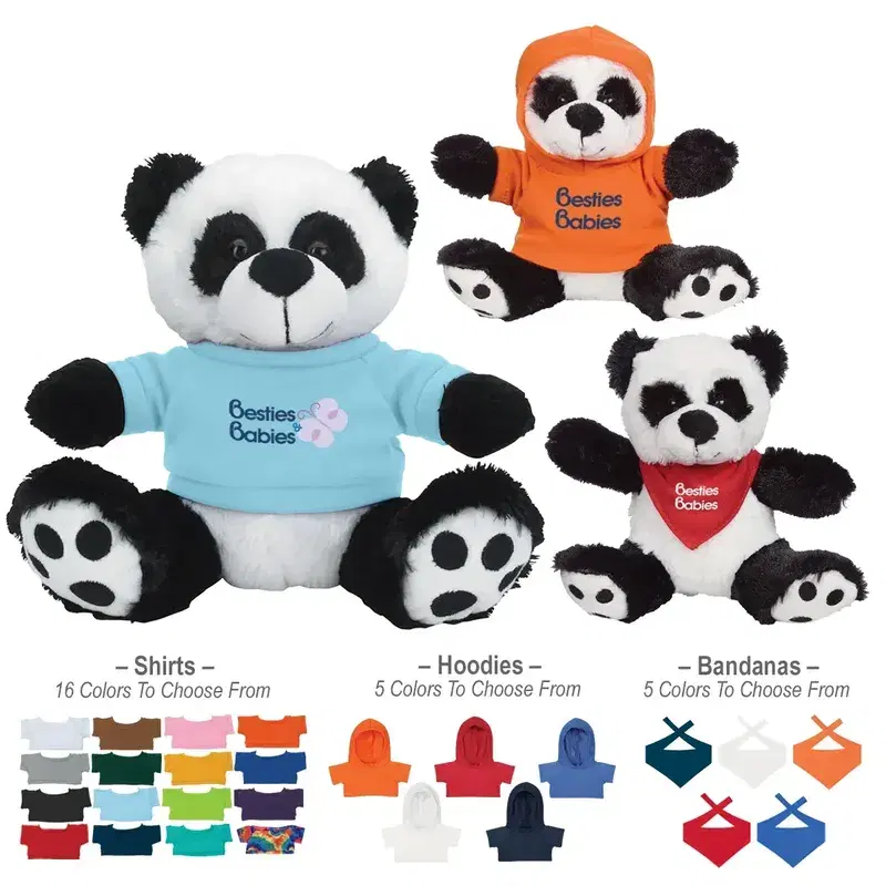Custom Big Paw Panda - 8 ½"