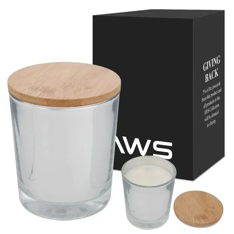 Promotional AWS Bamboo Soy Candle