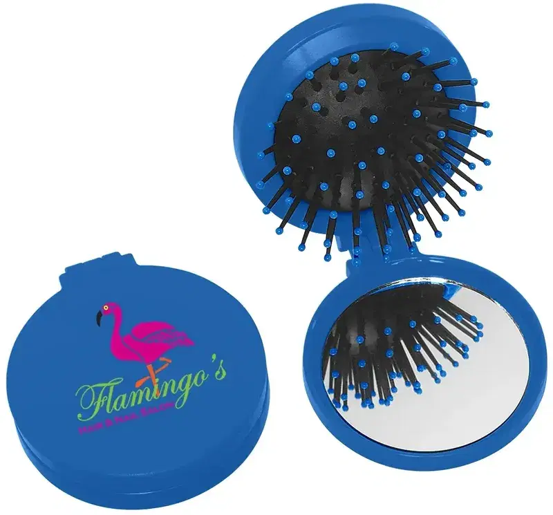 Brush And Mirror Compact