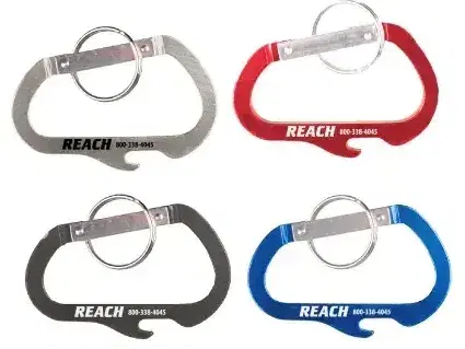 Carabiner with Bottle Opener