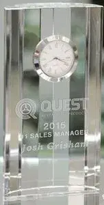 Cheshire Crystal Clock