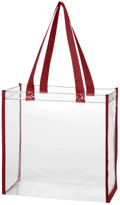 Pvc clear tote discount bag