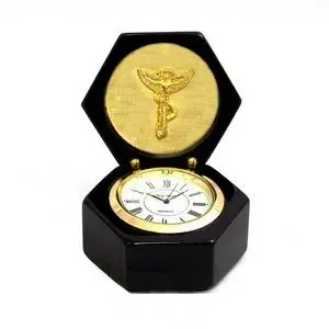 Clock in Rosewood Box - Chiropractor