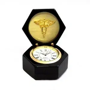 Clock in Rosewood Box - Dental