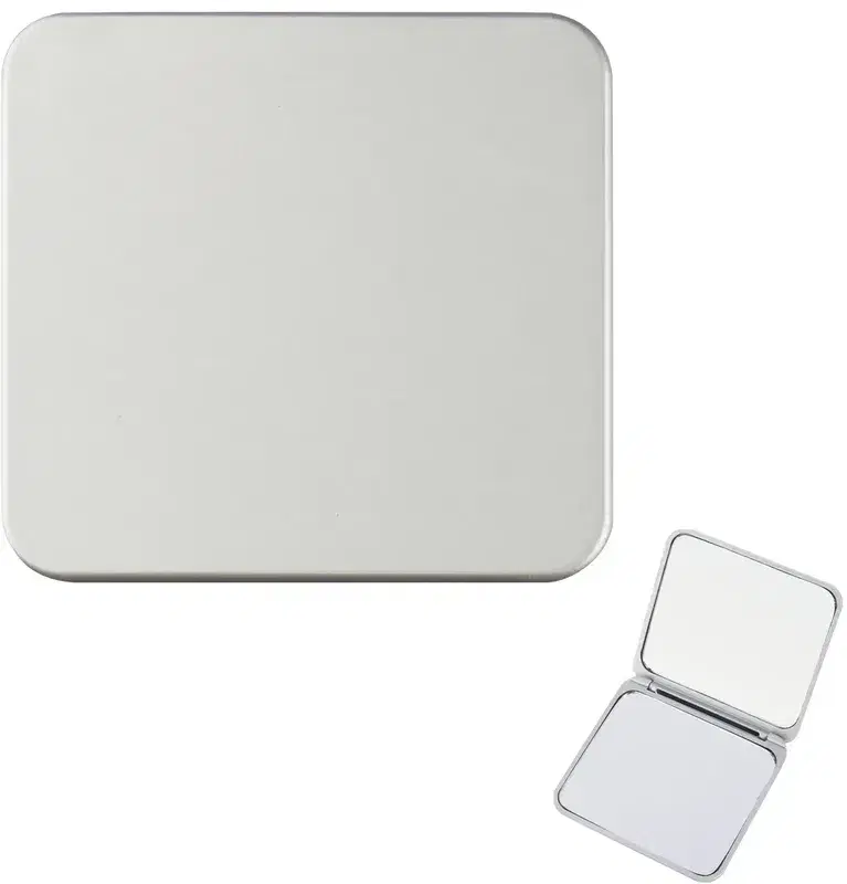 Compact Mirror With Dual Magnification