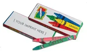 Customized Crayons - 4 Pack Box