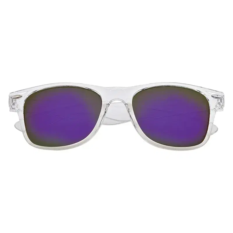 Crystalline Mirrored Malibu Sunglasses