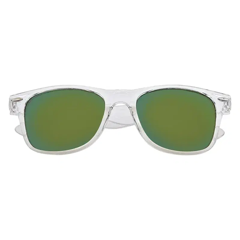 Crystalline Mirrored Malibu Sunglasses