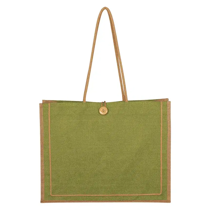 Paradise Jute Tote Bag