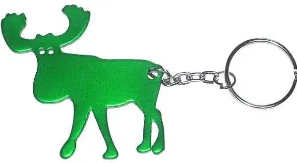 Elk Shape Bottle Opener Key Chain