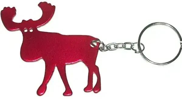 Elk Shape Bottle Opener Key Chain