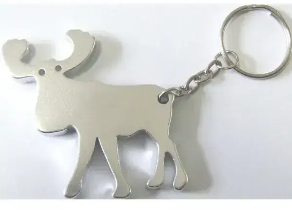Elk Shape Bottle Opener Key Chain