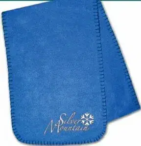 Customized Embroidered Fleece Scarves