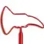 Fireman Axe InkBend Standard Bent Pen