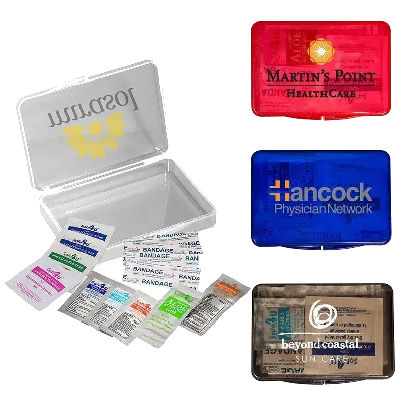First Aid Kit in Plastic Box